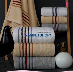 ผ้าเช็ดตัว 100% Cotton แบบหนา 430 กรัม - 70x140 cm. (ราคา/ผืน)