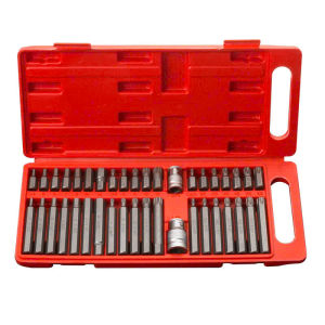 Bộ lục giác hoa thị lục giác 40 chi tiết đa năng THÉP CRV HỘP ĐỎ