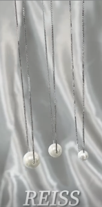 สร้อยคอเงินแท้100% S925เครื่องประดับแฟชั่นสไตล์เกาหลีขนาด6Mm/8Mm/10Mmเหมาะสําหรับให้เป็นของขวัญงานแต่ง