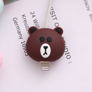 【Buy 5 Get 1 Free】Cartoon Cable Protector Cable Bite Cord Protector Cable Winder Cover Compatible For iPhone/Android Charging Cable