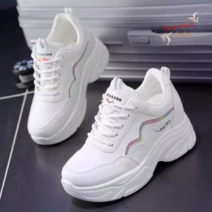 K.o Sneakers With Wavy High Sole For Women R8