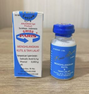 SWISS PARIS LOTION Obat Kutil Dan Tahi Lalat
