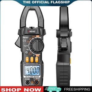 Professional Digital Clamp Meter Multimeter 4000 Counts with LCD Display for Precise Voltage and Current Measurement in Electrical Projects