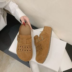 Free Shipping WomenS Spring And Autumn Fashion Slip-On Loafers With Polyurethane Soft Soles And Soft Toe Caps Retro Style