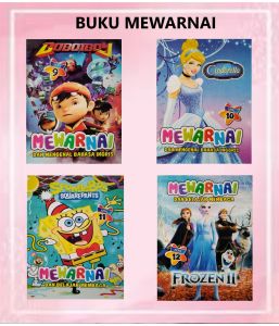 Buku Mewarnai Anak: Seri Mewarnai 3