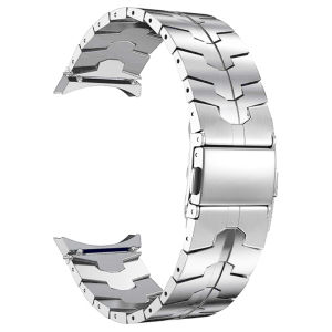No Gaps Stainless Steel Strap For Samsung Galaxy Watch 7/6/5 44mm 40mm Lron Man Metal Strap Galaxy Watch 6 Classic 43mm 47mm Watch 5 Pro 45mm Band Metal Bracelet