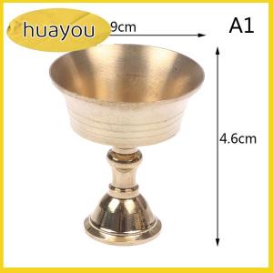 huayou Đa-Kích Thước Vàng Đồng Hợp Kim Nến Chủ Nến Nến Nến Trang Trí Nội Thất