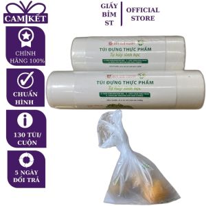Túi đựng thực phẩm tự phân hủy sinh học 500g 500g/cuôn 20x30cm hoặc 25x35cm Duy anh Saigon