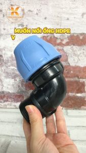 Co Ren Ngoài HDPE Finmax Co Vặn Ren Ống Tưới HDPE Phi 75/76 90/90 110/114 NPP Khởi Hoàn