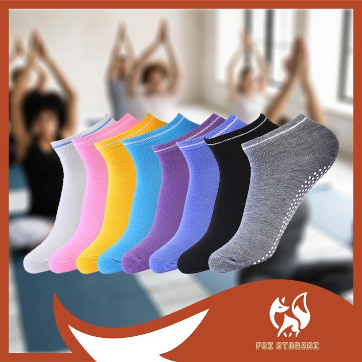 10 Pairs Anti-Slip Socks Cotton Trampoline Yoga Breathable Sticky Pilates  Socks 