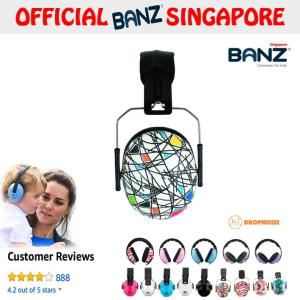 Baby Banz Earmuffs Kids Hearing Protection - 2+ Years - Europe Noise Reduction Rating Certified