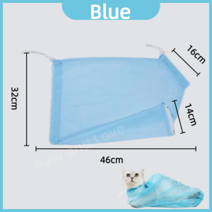 Cat Grooming Bath Bag Cat Hair Care Nails Nail Care Pet Care net bag Supplies Trimming Injecting