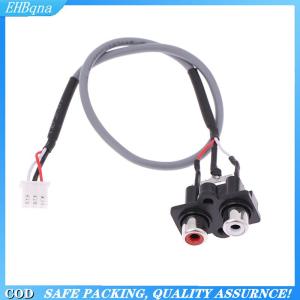 [COD] 30CM Audio Signal Cable 2 RCA TO XH2.54MM-3PIN Audio Input Socket Extended Sound Signal Interface For Amplifier Panel