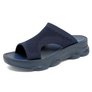 IELGY Shoes Womens Summer Wedge Slippers Womens Mesh Cut-out Breathable Sandals