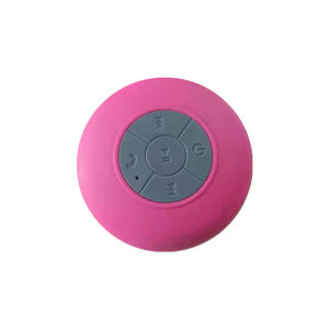 BT06 Macaron Stable Suction Cup Waterproof Mini Wireless Bluetooth Speaker Convenient Stereo Surround Sound