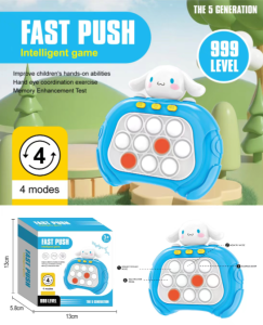 Pop it elektronik Push Bubble Game/Pop It elektronik Generasi 3 Level 999/Challenge Fidget Toys/mainan
