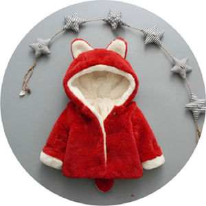 1 2 3 4 Years Plush Baby Jacket Leopard Print Christmas Princess Girls Coat Autumn And Winter Warm Hooded Outerwear Kids Clothes2026