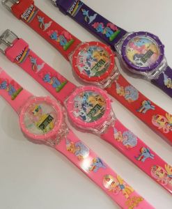 💥readystock💥 Kids Watches Cartoon with Music Light / Jam Tangan Budak Lampu dan Muzik Pony