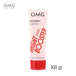 OMG Oh My Glow Bright Booster Face Wash - Pembersih Wajah