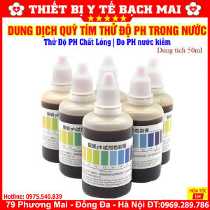 Dung Dịch Thử Độ PH Chất Lỏng | Thuốc Thử Quỳ Tím Đo PH Nước Kiềm Quỳ Tím Nước