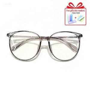 Fashion Korean Matte Coffee Myopia Glasses Anti-Blue Light 0-400 Graded Glasses for Nearsighted  Women Men