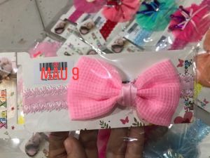 Turban thun cho bé sơ sinh  băng đô bé gái sơ sinh  đa dạng  mẫu mới