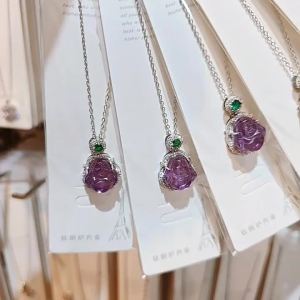 Elegant Buddha Pendant Necklace Maitreya Buddha Laughing Buddha Necklace Big Belly Sitting Buddha Sweater Chain Simple Versatile Necklace Manufacturer