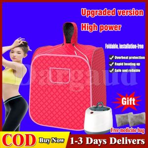 1200W 2.5L Sweat box home sauna box steam machine fumigation box sauna SPA sauna machine sauna suit box