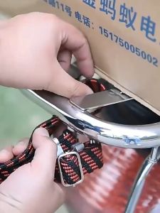 1/2/3-meter Elastic Cargo Straps Elastic Rope Hooks Motorcycle and Bicycle Luggage Straps Roof Luggage Rack Fixing Ropes
