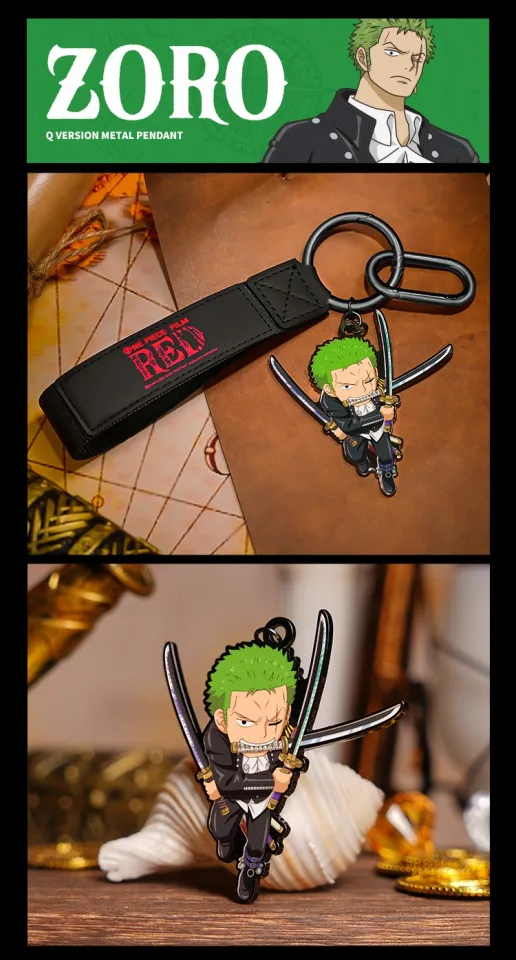 One Piece Film: Red Metal Pendant Key Chain Series Blind Box by
