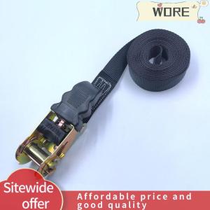 WORE สายรัดแบบผูกสำหรับกระเป๋าเดินทางด้านหน้าและรถบรรทุกที่มีน้ำหนักมากสามารถปรับได้เพื่อความปลอดภัยในการขนส่งสัมภาระที่ปลอดภัย