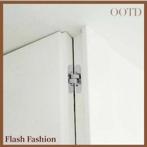 [Falsh F] บานพับสแตนเลสซ่อนบานพับประตูบานเลื่อนบานพับแบบมองไม่เห็นพับได้อุปกรณ์เฟอร์นิเจอร์อุปกรณ์ฮาร์ดแวร์อุปกรณ์เฟอร์นิเจอร์