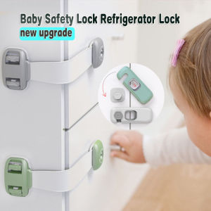 Fridge Lock Children Safety Refrigerator Baby Proof Pinching Protection Accident Kunci Peti Sejuk [STOCK in Msia]