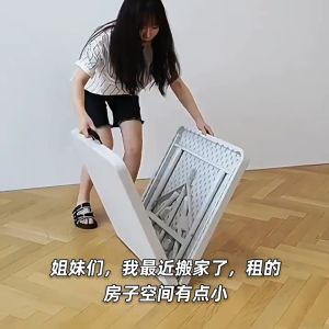 🌈SG stock🌈Foldable Table 120-180CM Heavy Duty Portable Outdoor HDPE Folding Table