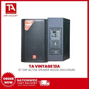 Titanium Audio Vintage 12A / 1400W / 12inch Active Wooden Speaker / Titanium Audio