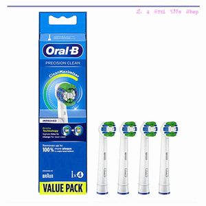 Oral-B Precision Clean Replacement Toothbrush Brush Heads Original from Germany 4&10 Counts
