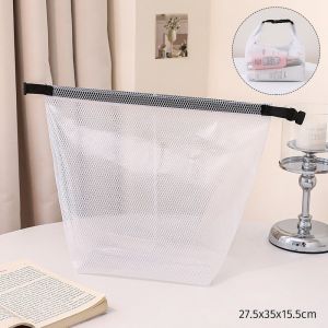 Waterproof storage bag large capacity drawstring men and women outdoor travel toiletries storage bag