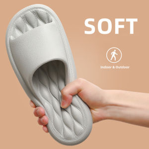 Cỡ lớn 48 49 Dép lê nam Phụ Nữ Dép xăng đan mùa hè Mềm Slide Massage Các Cặp Vợ Chồng Nhà Phòng Tắm Non-Slip Ngoài Trời Dép tông Thời trang