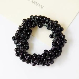 SHOPHOME - Ikat Rambut Wanita Dewasa & Anak Perempuan Motif Mutiara Cantik Karet Elastis ACC34