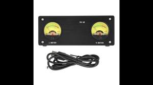 btnx DC 5V Audio VU Meter Signal Level Indicator with 3.5mm & RCA Jacks Xz-U6 T4N8K