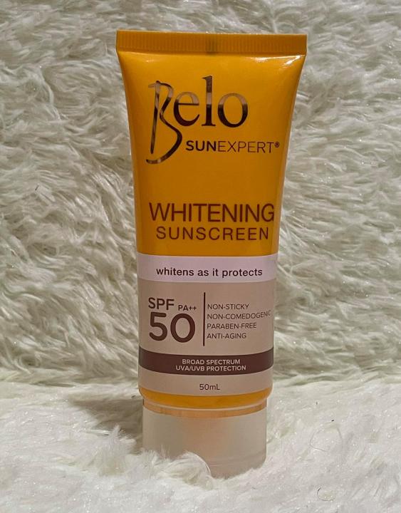 Belo Whitening Sunscreen SPF 50 50ml Lazada PH