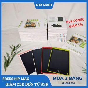 Bảng viết vẽ tự xóa LCD thông minh 8.5 inch cho bé sáng tạo bảng viết điện tử tự xóa giúp bé vừa học vừa chơi phát triển tư duy sáng tạo bảng điện tử không ánh sáng xanh gây hại cho mắt an toàn cho bé kèm bút cảm ứng –NTX Mart