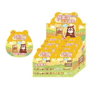 [Ready Stock] 8PCS Boonie Bears Ever-Changing Cute Mini Bear Big Bear and Little Bear Mini Blind Box