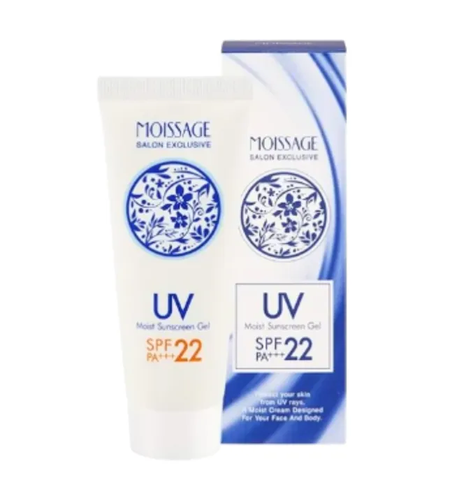 Disua Sunscreen DAISO KIKUBOSHI MOISSAGE MOIST SUNSCREEN GEL 40g SPF 22 PAT++ MADE IN ...