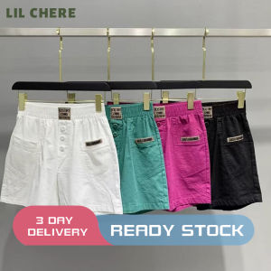 LIL CHERE Cotton Shorts for Women High Waisted Shorts Five-point Sweatpants