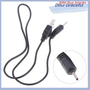 Ditur 2.0mm Plug Adapter USB Charger Cable Cord For Nokia CA-100C Small Pin Phone