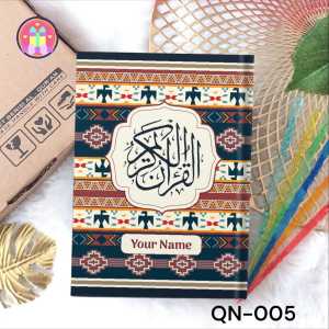Alquran Hafalan Hafazan A5 Perkata Latin 8 Blok Warna Custom Nama Tajwid Warna