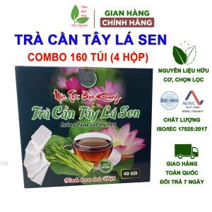 160 gói trà túi lọc cần tây lá sen giảm cân Bảo Khang giúp giảm cân giảm béo thải mỡ thừa đẹp dáng đẹp da