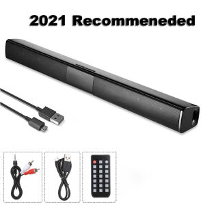 ZeiSong 20W TV Sound Bar Wired and Wireless Bluetooth soundbar Home Surround SoundBar for PC Theater TV Speaker