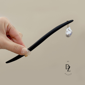 【READY STOCK】 Antique Alloy Tassel Hairpin Womens Fashion Pearl Flower Hair Stick Hanfu Hair Accessories 古风簪子 (H52)
